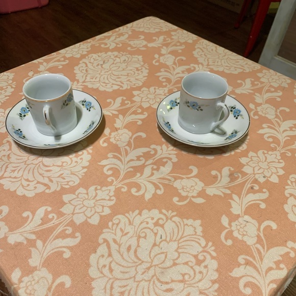 24 pc vintage china tea set miniature perfect condition still in box never used - Picture 3 of 13